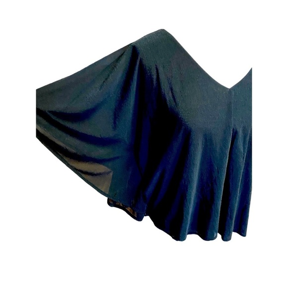 Jennifer Lopez Semi Sheer Black Blouse - Picture 2 of 5